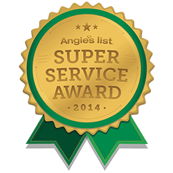 Angie's List Super Service Award Winner 2014