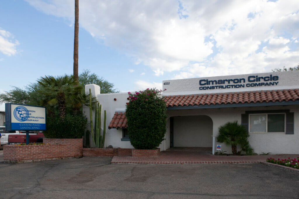 Cimarron Circle Construction storefront in Tucson